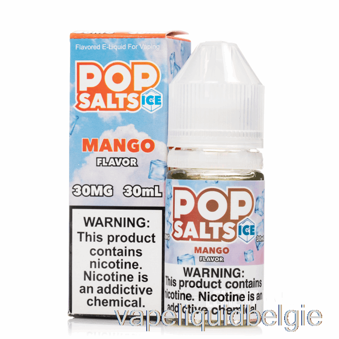 Vape België Ijsmango - Popzout - 30ml 30mg